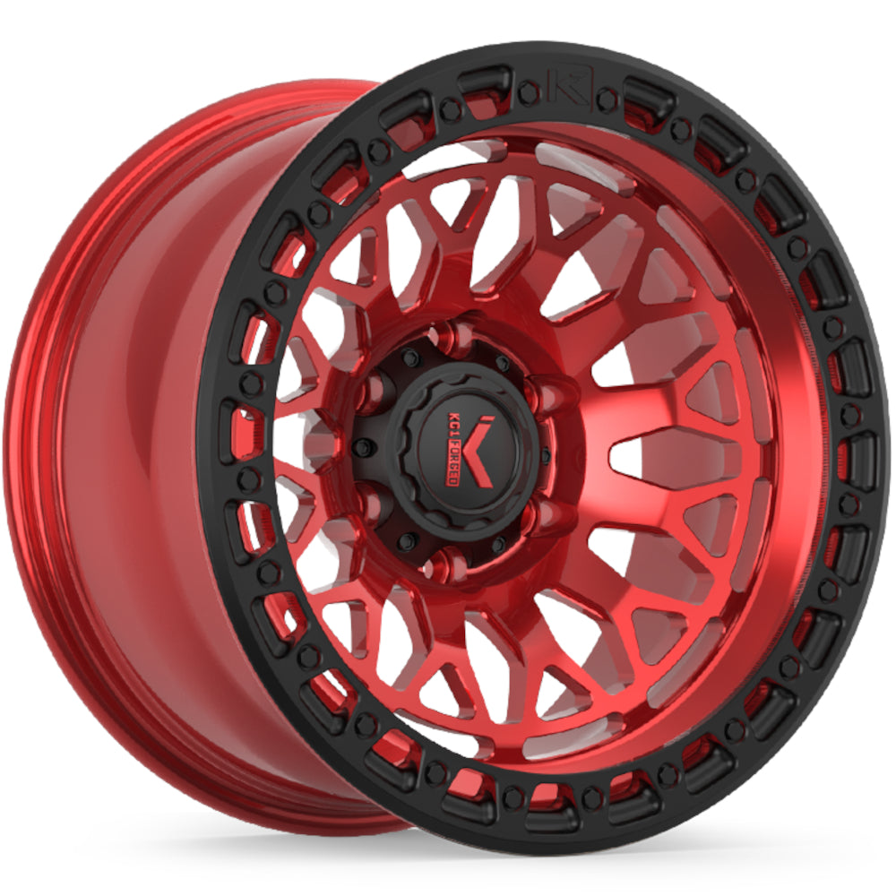 KG1 Forged Diamondhead Red Wheel