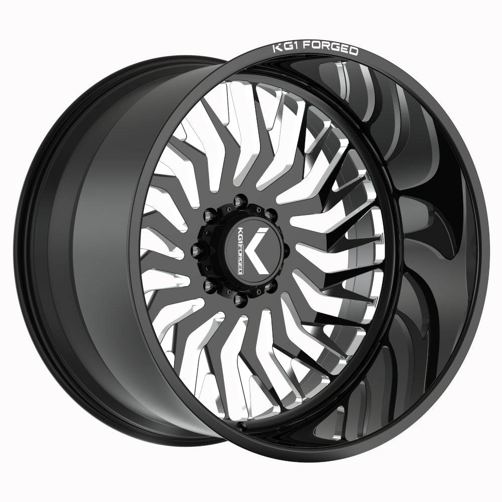 KG1 Forged Elixir Black Milled Wheel