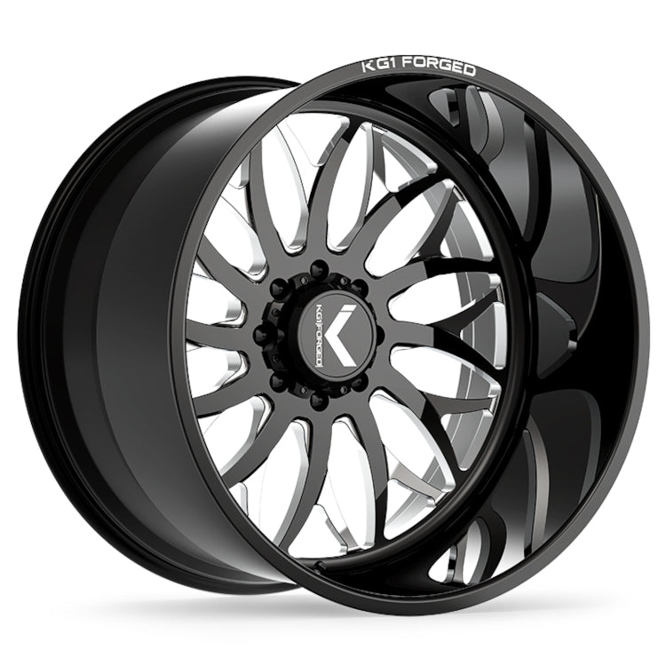 KG1 Forged Galactic Black Milled Wheel