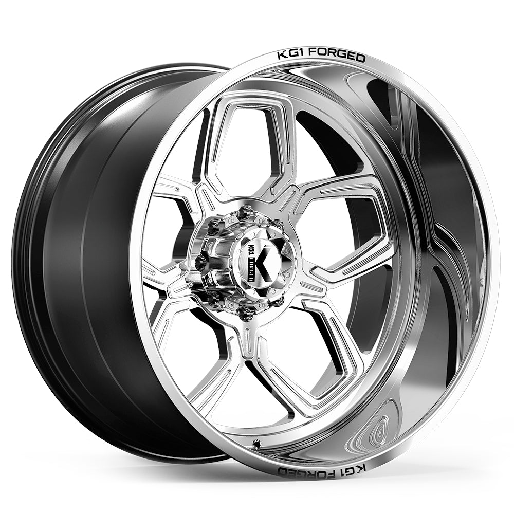 KG1 Forged Gear-5 Polished Wheel