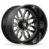 KG1 Forged Gear Black Milled Wheel