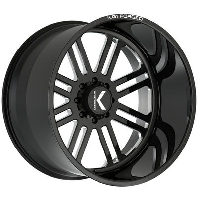 KG1 Forged H8Ter Black Milled Wheel