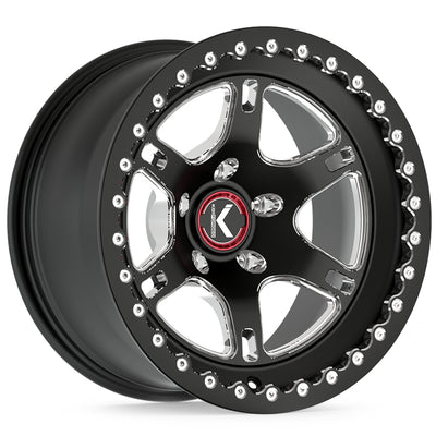 KG1 Forged Heral Black Milled Wheel