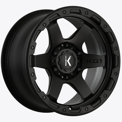 KG1 Forged Launch Matte Black Wheel