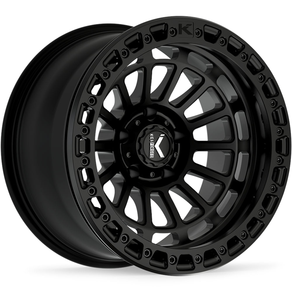 KG1 Forged Lifter Beadlock Black Wheel