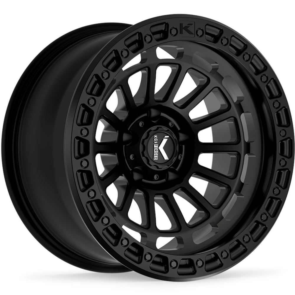 KG1 Forged Lifter Matte Black Wheel
