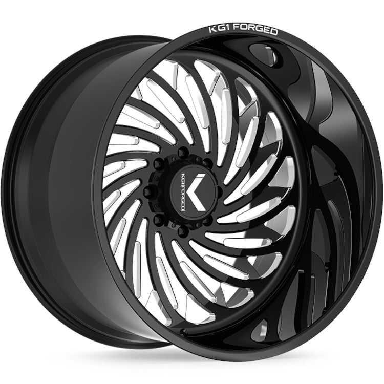 KG1 Forged Phantasy Black Milled Wheel