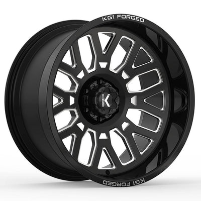 KG1 Forged Revo Black Milled Wheel