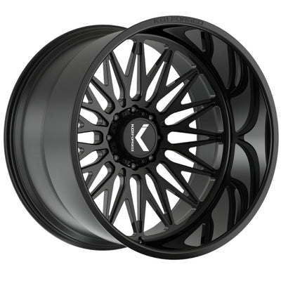 KG1 Forged Seismic KC059 26x12 -44mm Gloss Black