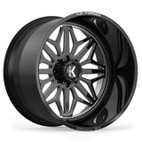 KG1 Forged Snow Black Milled Wheel