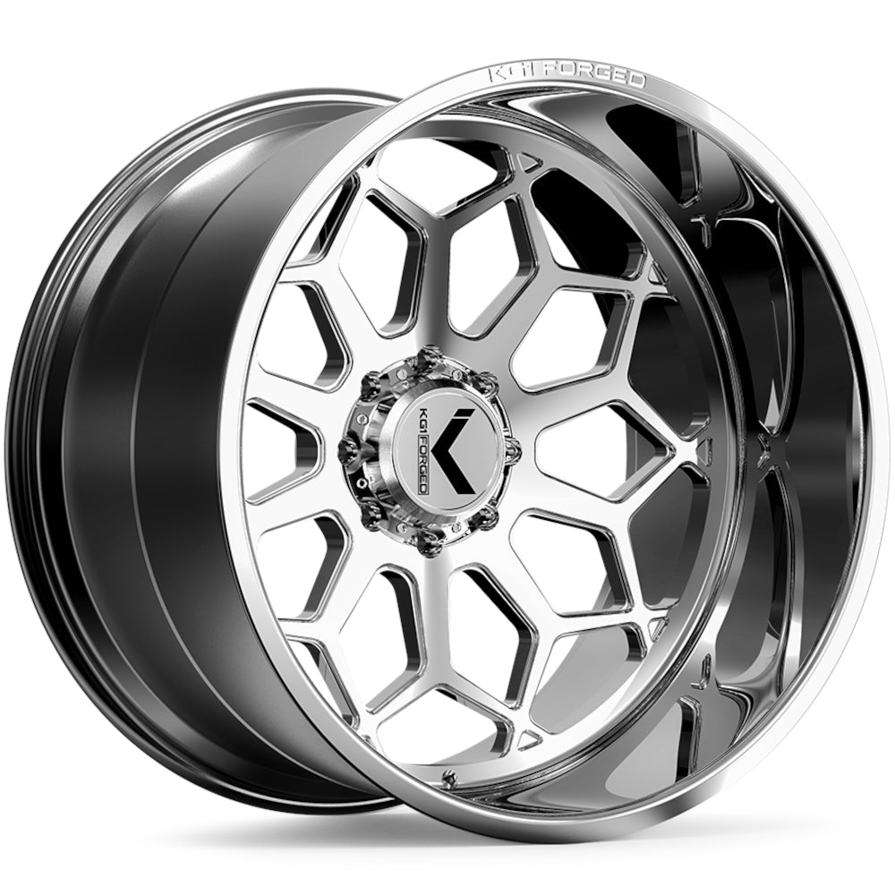 KG1 Forged Spreader Polished Wheel