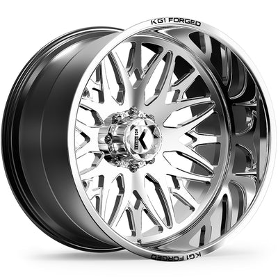 KG1 Forged Trident Polished Wheel