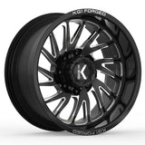 KG1 Forged Vile Black Milled Wheel