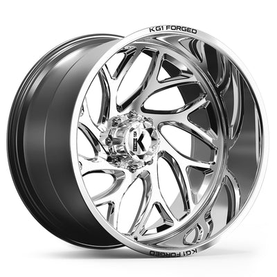 KG1 Forged Vortex Polished Wheel
