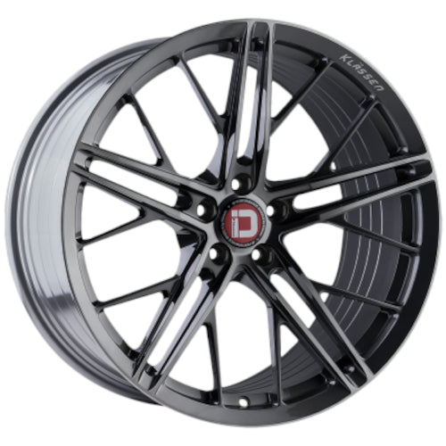 Klassen ID F53R Gray Machined Wheel