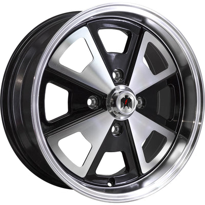 Klassik Rader 914 Black Machined Wheel