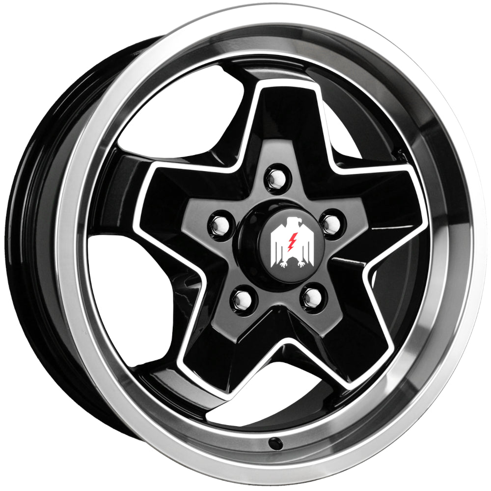 Klassik Rader 944 Black Machined Wheel