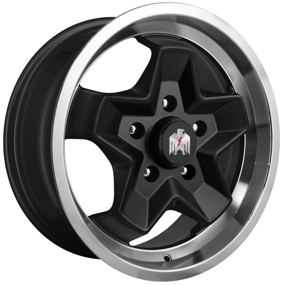 Klassik Rader 944 Black Machined Wheel