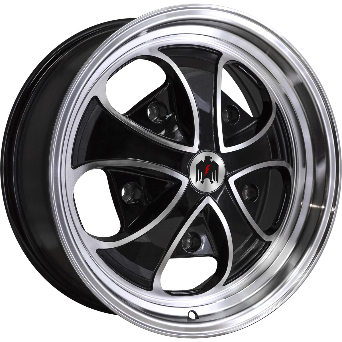 Klassik Rader Falcon Black Machined Wheel