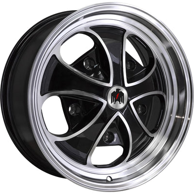 Klassik Rader Falcon Black Machined Wheel