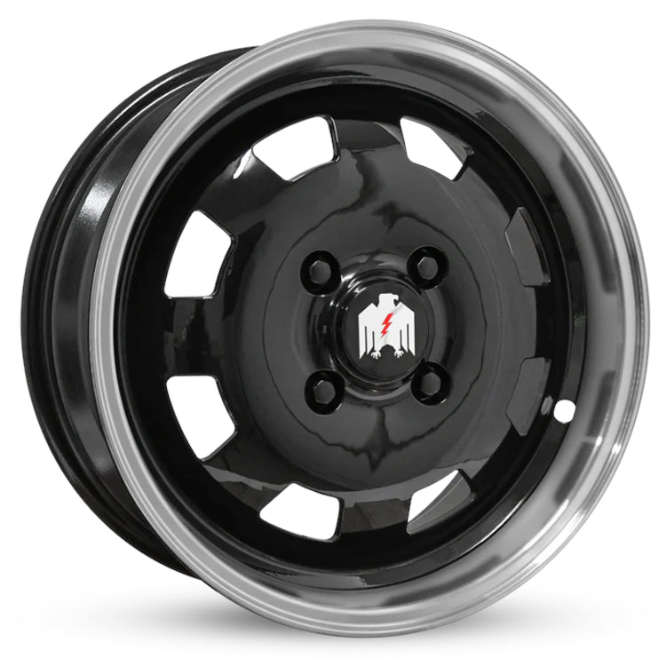 Klassik Rader Moon Black Machined Wheel