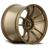 Konig Heliogram Matte Bronze Wheel - angled view