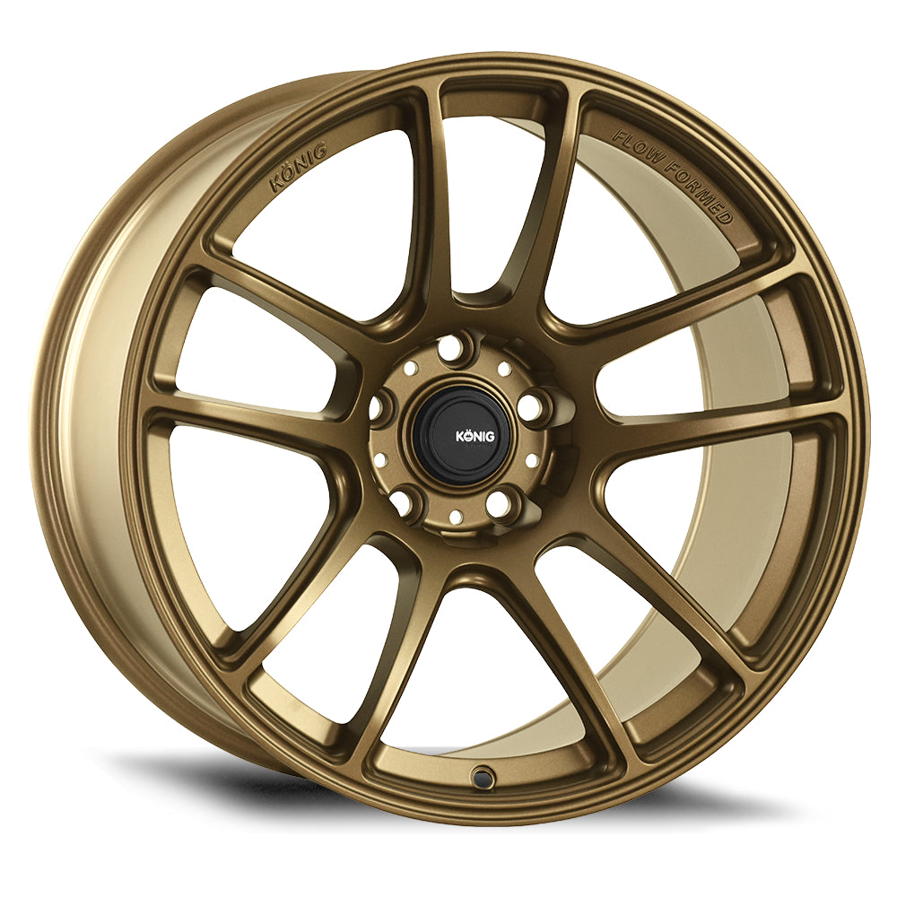 Konig Heliogram Matte Bronze Wheel