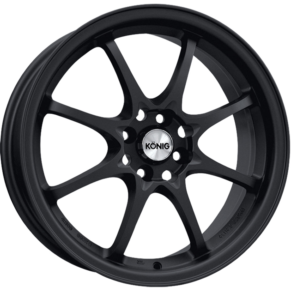 Konig Helium Matte Black Wheel