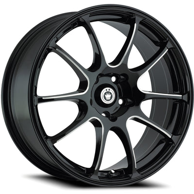Konig Illusion Black Machined Wheel