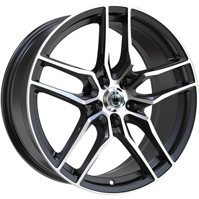 Konig Intention Black Machined Wheel