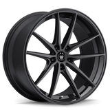 Konig Oversteer Gloss Black Wheel - angled view