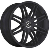 Kraze Cray Satin Black Wheel