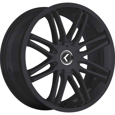 Kraze Cray Satin Black Wheel