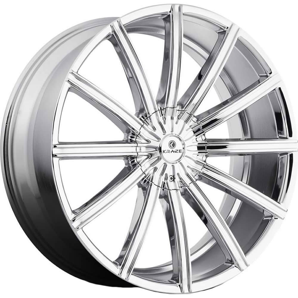 Kraze Passion Chrome Wheel
