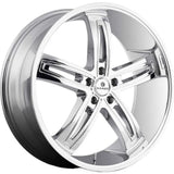 Kraze Ravish Chrome Wheel