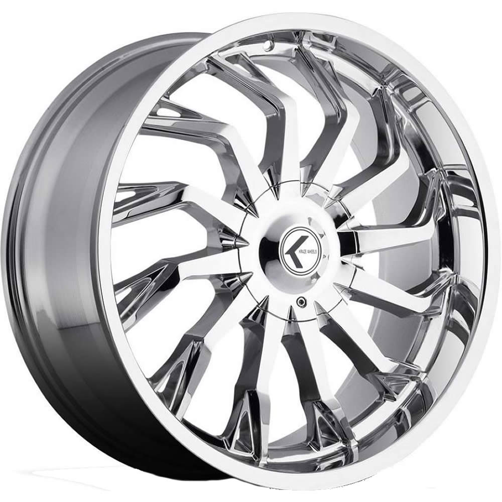 Kraze Scrilla Chrome Wheel