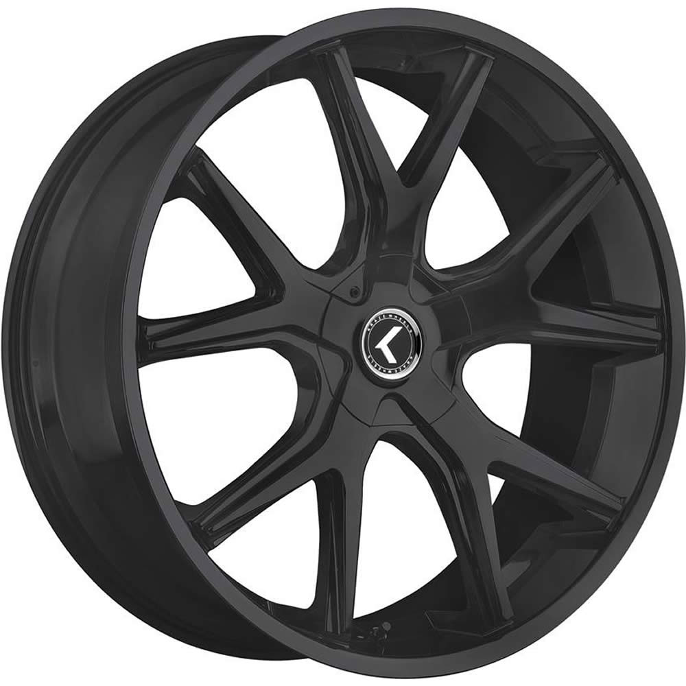 Kraze Splitz Satin Black Wheel