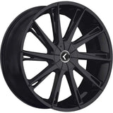 Kraze Swagg Satin Black Wheel