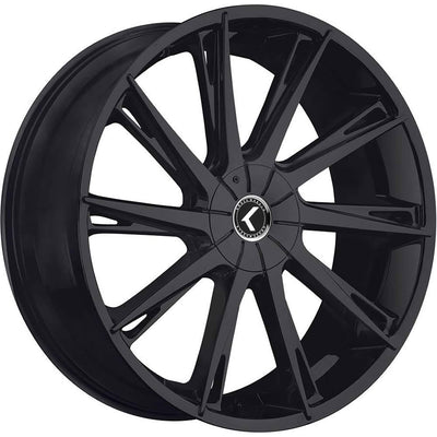 Kraze Swagg Satin Black Wheel