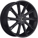 Kraze Swagg Satin Black Wheel