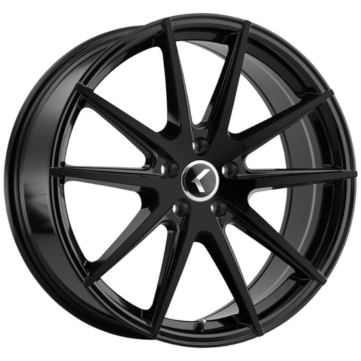 Kraze TURISMO KR193 17x8 +38mm Gloss Black