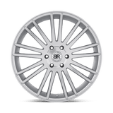 Black Rhino KRUGER 24x10 +25mm Silver with Mirror-Cut Face
