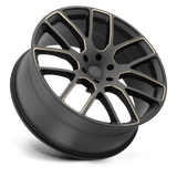 Black Rhino KUNENE 22x9.5 +30mm Matte Black with Dark Tint Milled Spokes