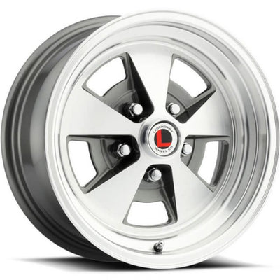 Legendary Wheels LW67 Charcoal Machined Wheel