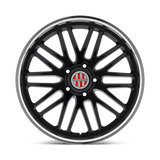 Victor Equipment Lemans 20x11 Gloss Black Mirror Cut Lip premium Euro wheel