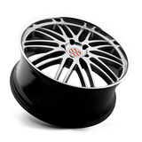 Victor Equipment LeMans 19x11 Gloss Black Mirror Cut Lip premium Porsche wheel