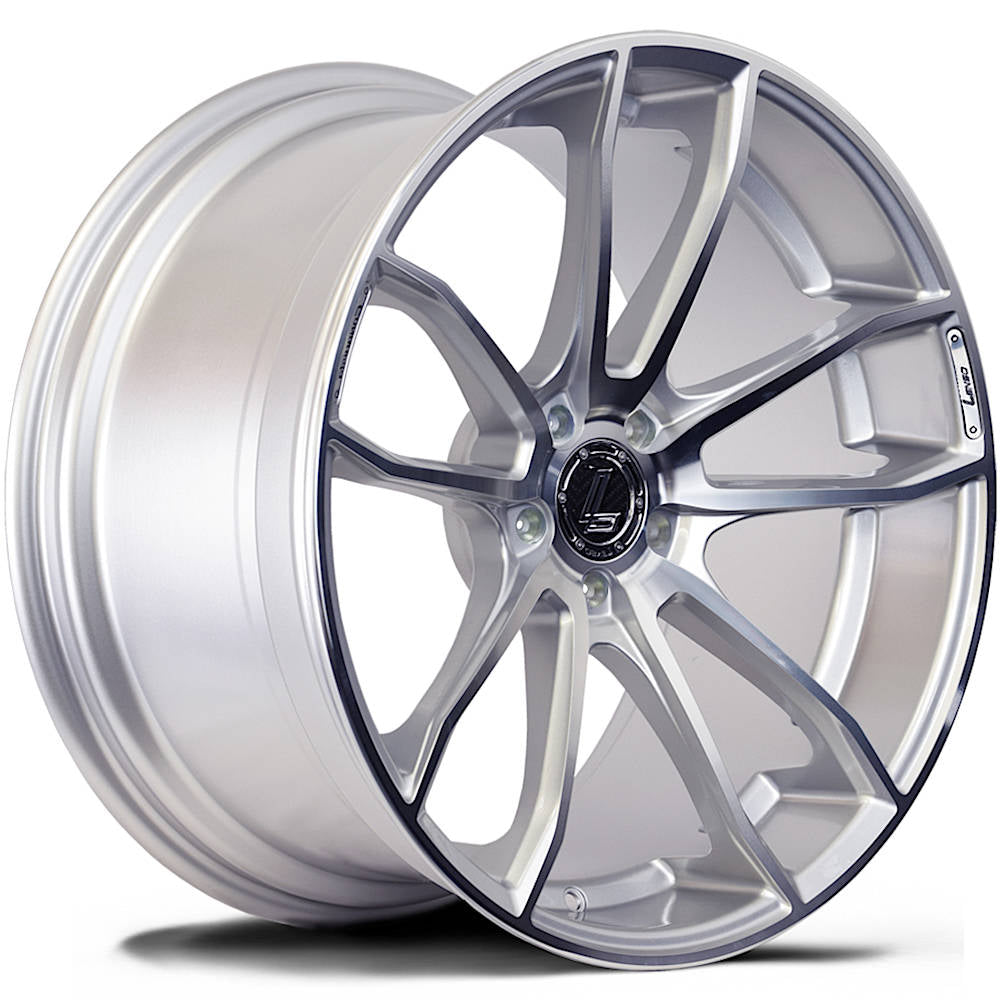 Lenso CQe Silver Machined Wheel