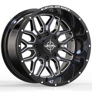 Lethal Offroad LT03 Black with Milled Sp wheel