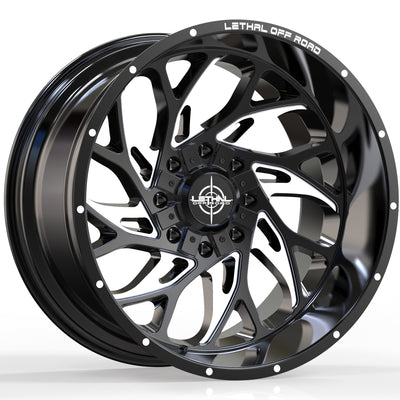 Lethal Offroad LT10 Black Wheel