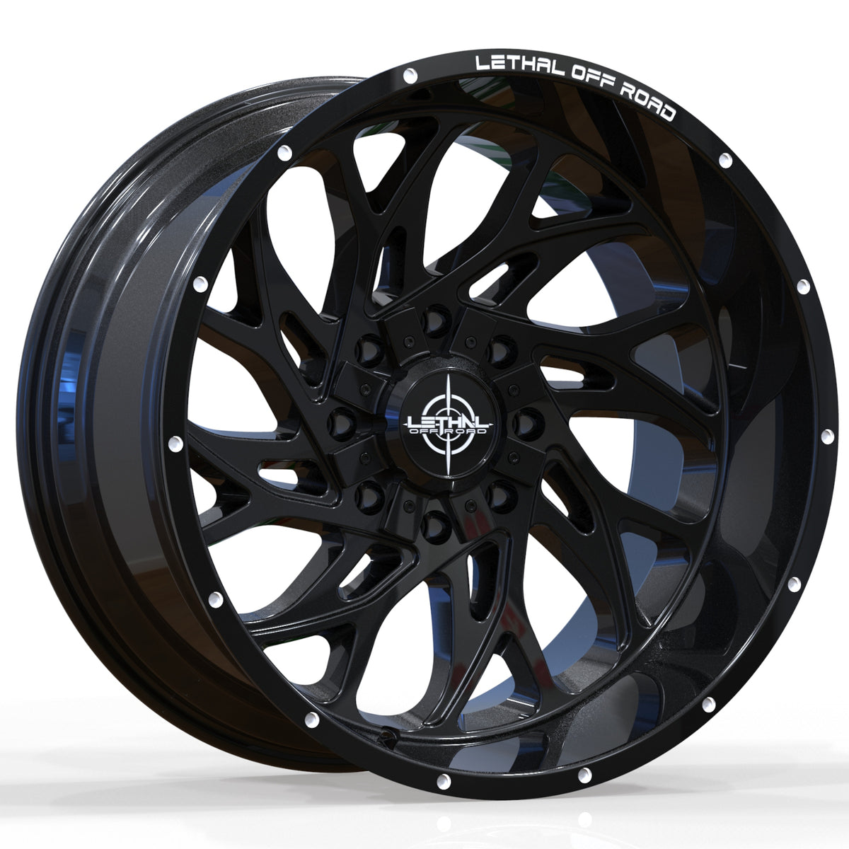 Lethal Offroad LT10 Gloss Black Wheel